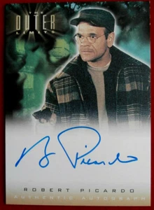 THE OUTER LIMITS - ROBERT PICARDO - Personally Signed Autograph Card A8 - 2003 - Picture 1 of 2