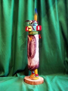 Hopi Kachina Puppe - Die Adlertänzerin Kachina von Jacob Cook - riesig & schön! - Bild 1 von 6