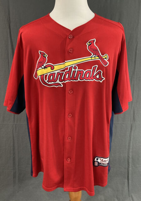 Majestic MLB David Freese #29 St. Louis Cardinals Red Sewn Jersey Size  Large L