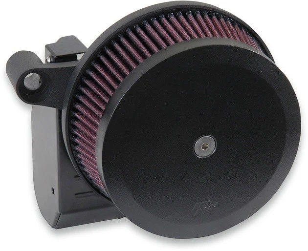 K&N Street Metal Air Intake System Hammer Black #RK-3954B Harley Davidson - Image 1 of 1