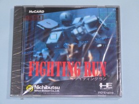 NEC PC Engine Fighting Run Unopened Video Game Battle Run Gray Cart