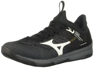Entrenador cruzado Mizuno TC-11 para mujer, negro-blanco, 11 Foto 1 de 2