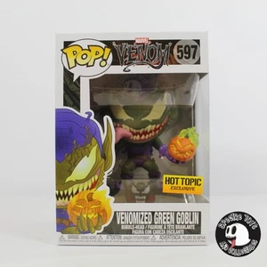 Funko Pop! Duende Verde Venomizado Marvel (Cabeza Bobble) #597 - Exclusivo tema candente - Imagen 1 de 7