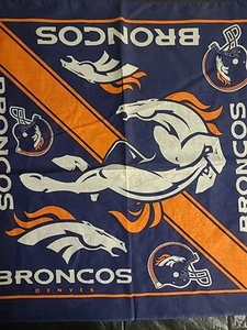 Denver Broncos 1990er Vintage Bandana - Bild 1 von 9