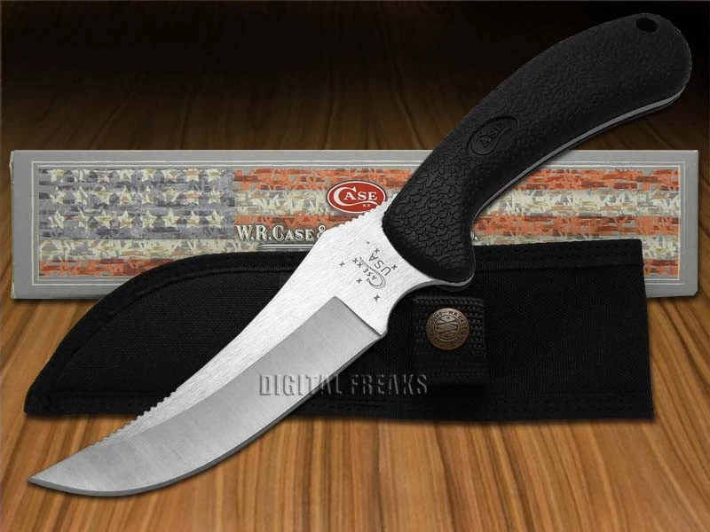 Cuchillo de hoja fija Case xx Ridgeback Full Tang ligero negro 00362 Foto 1 de 4