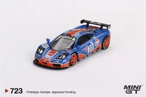 1:64 McLAREN F1 GTR #33 1996 Le MANS 24Hrs MINI GT 723 - Picture 1 of 5