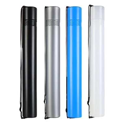 Tubo de almacenamiento de carteles con correa de hombro ajustable para planos mapas artísticos Foto 1 de 2