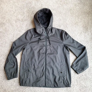 Chaqueta Nomad Para Hombre Talla M Tech Forrada de Vellón Con Capucha Cremallera Completa Bolsillos a Presión Gris LEER - Imagen 1 de 15