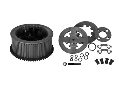 Rear clutch basket pulley fits Primo Brute IV 3" 8mm 76T belt drive - Image 1 of 4