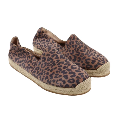 🔥NEW Stuart Weitzman Mykonos Espadrille Flat, Leopard Print 6.5US MSRP$325🔥 - Image 1 of 4