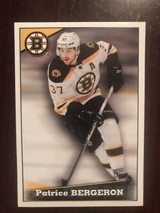2012-13 Panini Stickers #36 - Patrice Bergeron - Boston Bruins