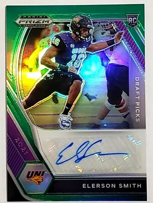 🔥Elerson Smith 2021 Panini Prizm Draft Picks Autograph Green Prizm #DPA-ELS🔥 - Image 1 of 2
