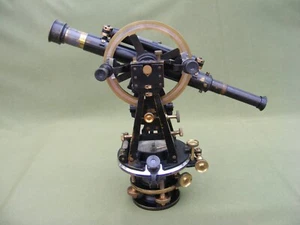 ANTIQUE TRANSIT THEODOLITE - Picture 1 of 14