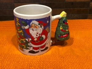 Studio Nova Trim The Tree Mug MZ917 Christmas Reindeer Tree Santa - Picture 1 of 4