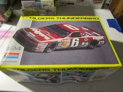 Monogram Folgers Thunderbird Nascar Model Kit Free Shipping Open 2928 - Image 1 of 4