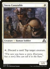 FOIL Stern Constable | MtG Magic Shadows over Innistrad | English | Near Mint