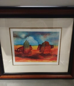 Jerry Garcia Prints Footprints In The Sands Of Time 14x11 - Picture 1 of 7