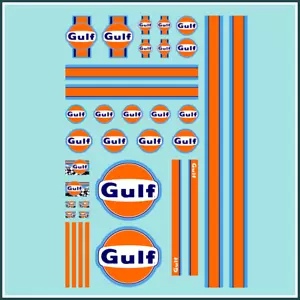 Waterslide Decal 1:24 / 1:18 - 35tlg. Racing Slotcar Gasoline USA Muscle V8 - Bild 1 von 3