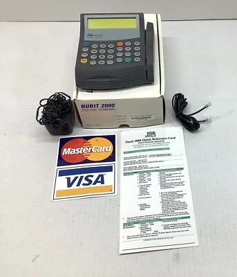 Terminal de tarjeta de crédito Lipman Nurit 2080 POS - Máquina de pago electrónico Foto 1 de 4