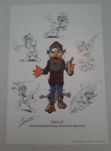The International Duck Of Mystery By MICHAEL HUNT, Signed Uncle Si Duck Dynasty - Picture 1 of 6