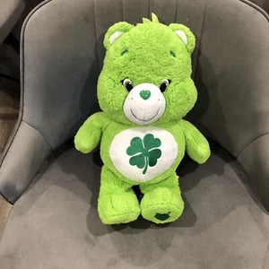 Care Bears Good Luck Bear Plush 2004 Shamrock Green NANCO - Picture 1 of 7