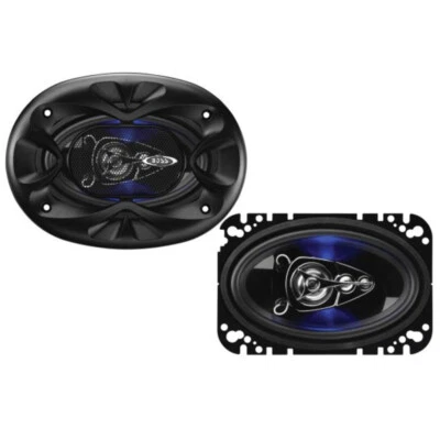 2 BOSS AUDIO SYSTEMS BE464 BE 464 altoparlanti ovali 4 vie 4" x 6" 125 watt rms - Immagine 1 di 4
