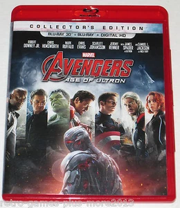 Avengers: Age of Ultron (Blu-ray 3D, 2015) 3D Disc & Case Only (Region A) NTSC - Bild 1 von 3