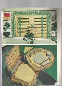 Fluffy Ruffles Crochet Patterns Vintage Edgings Doilies Collars N54 - Picture 1 of 9