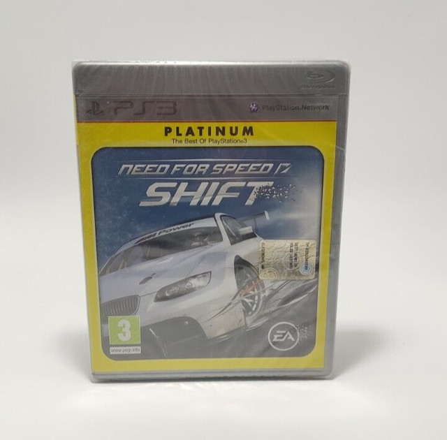 Jogo Need For Speed Shift Playstation 3 Ps3 Corrida Nfs Game