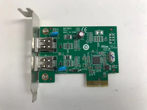 LENOVO 89Y1712 DUAL PORT IEEE 1394 FIREWIRE CONTROLLER LOW PROFILE  QTY 5 - Picture 1 of 4