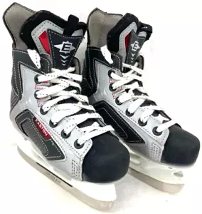 Easton 152239 SE10 Grey Hockey Figure Ice Skate Shoes US Kids Youth 13.5 - Picture 1 of 9
