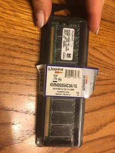Kingston KVR400X64C3A/1G 1 GB PC3200 CL3 184- Pin DIMM Ships N 24h - Picture 1 of 4