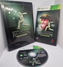 RARE Don Bradman Cricket 14: Steelbook Memorabilia Xbox 360  Game + Manual