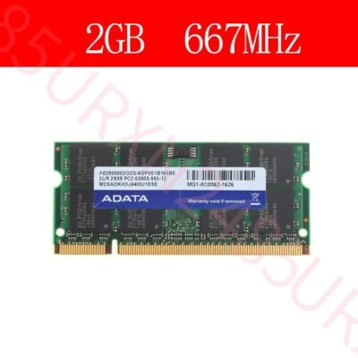 2GB 1G PC2-5300S DDR2-667MHz 200Pin SO-DIMM Portátil Memoria Portátil para DATA DE - Imagen 1 de 4