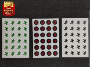 Buckeye Full Size Football Helmet Award Stickers Decals - Picture 1 of 9