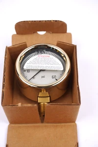 New Wika 213.40 2.5" Industrial Pressure Gauge 60 PSI 1/4”NPT LM - Picture 1 of 7