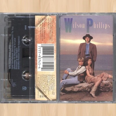 WILSON PHILLIPS Dolby System HX Pro B NR Chrome 120 µs Eq CASSETTE TAPE     0124 - Image 1 of 4