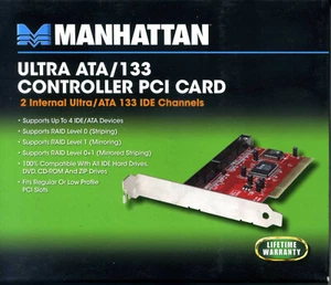 Manhattan Ultra ATA/133 controller RAID PCI - Foto 1 di 1
