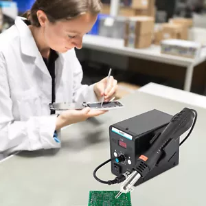 Hot Air Soldering Station Rework Gun Tool Phone Circuit Board Repair 858D 220V - Picture 1 of 23
