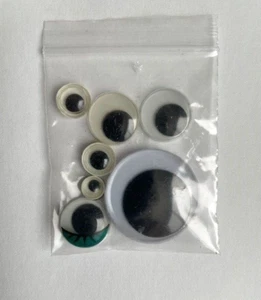 Assorted Google Eyes (includes 2 pairs) - Picture 1 of 1