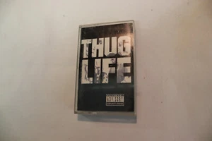 2PAC "THUG LIFE VOLUME 1" HIPHOP CASSETTE ALBUM 1994 INTERSCOPE RECORDS - Picture 1 of 4