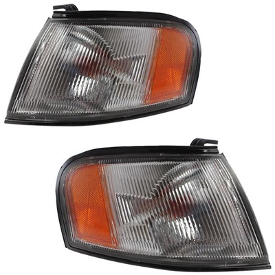 For Nissan 200SX 1995-1998 Parking Light Driver and Passenger Side Pair Halogen - Image 1 of 4