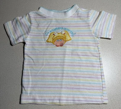 Camiseta vintage 1983 Cabbage Patch niños niñas pequeñas 2 bordadas buen estado Foto 1 de 4