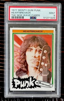 1977 Ron Blair Rookie Card monty Punk New Wave The Heartbreakers PSA 9 READ - Image 1 of 4