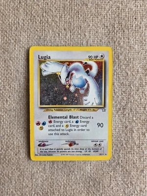 Juego de cartas coleccionables Lugia 9/111 Neo Genesis Pokemon Hyperbeam Cosmos Holo [MP] Foto 1 de 4