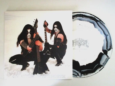 БЕССМЕРТНЫЕ БИТВЫ НА СЕВЕРЕ LP ЧЕРНЫЙ/БЕЛЫЙ БРЫЗГИ ВИНИЛ + ПЛАКАТ ABBATH - Изображение 1 из 4