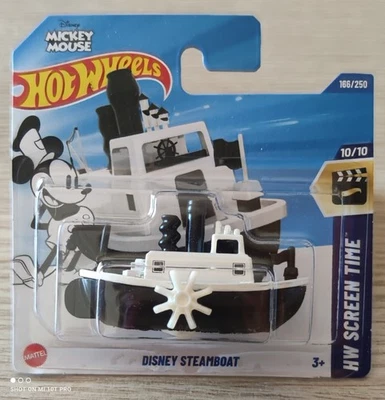Hot Wheels Disney Steamboat - Hw Screen Time 10/10 CASE H 2025 - Immagine 1 di 2