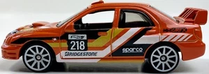 Hot Wheels Subaru Impreza Orange 1:64 LOOSE - Picture 1 of 3