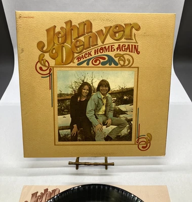 John Denver Back Home Again Vintage Vinyl LP 1974 RCA Record CPL1-0548 Foto 1 de 4