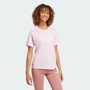 adidas women Lounge Mini Graphic Tee - Picture 1 of 12